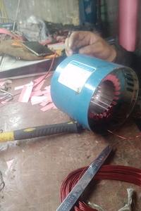 家用自吸泵更換漆包線